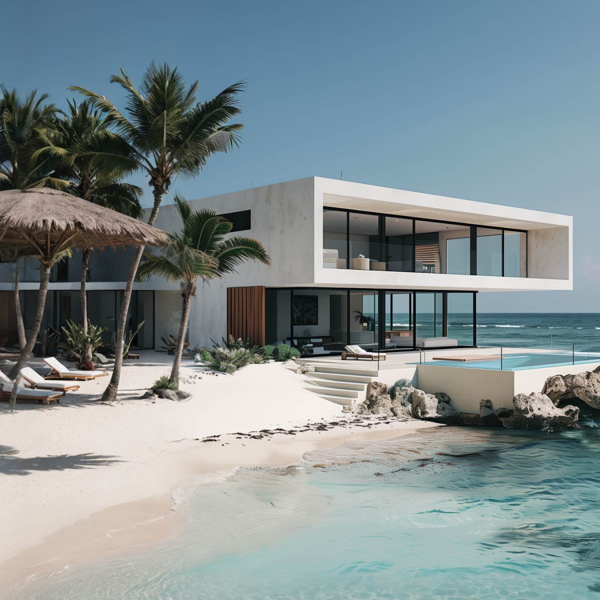 Luxurious Beachfront Villa